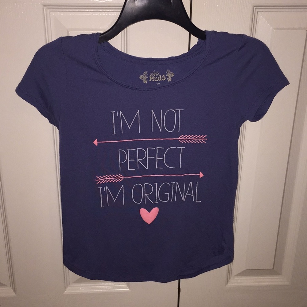 Simple blue tee